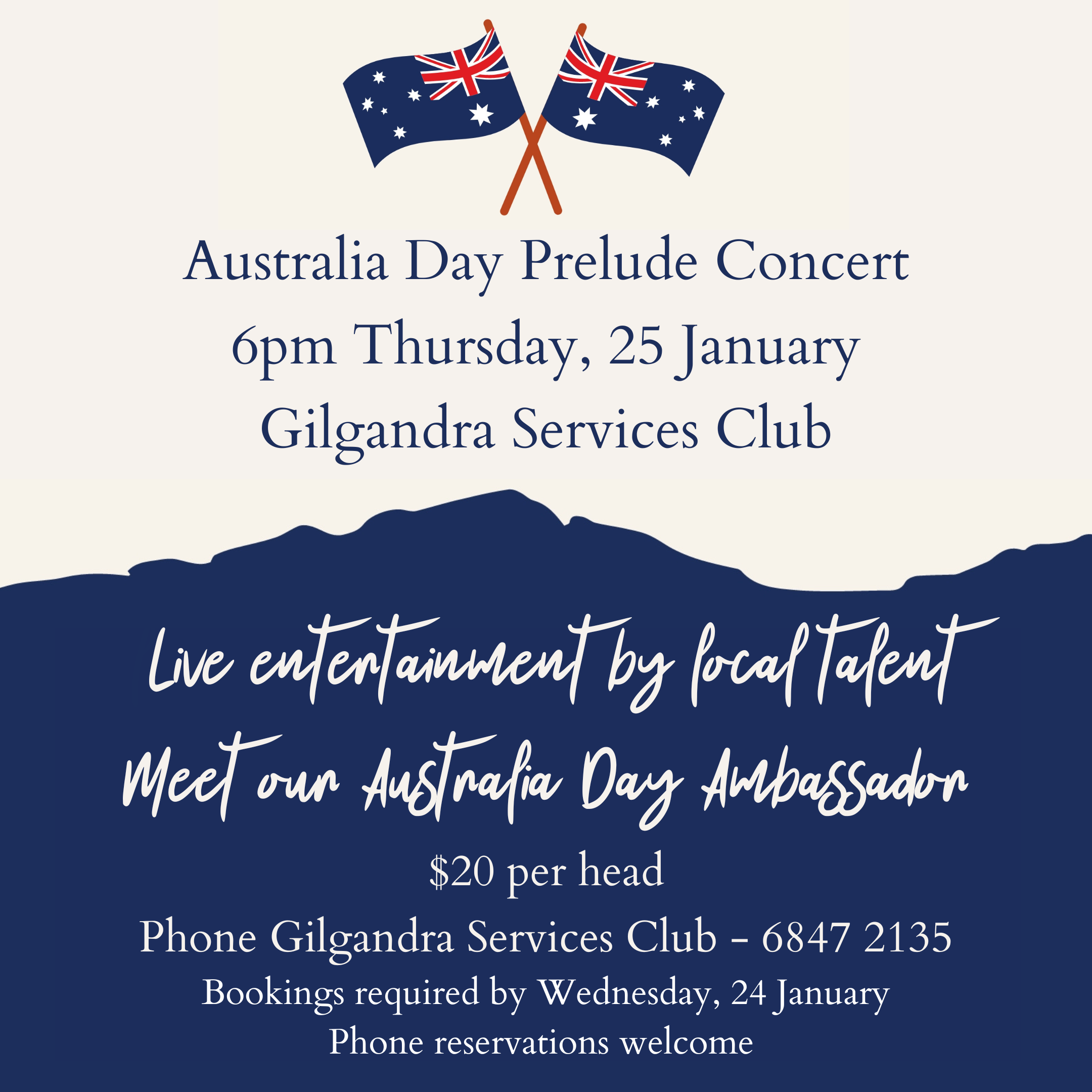 Australia Day 2024 Prelude Concert